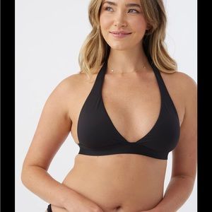NWT O’Neill Saltwater Solids bikini top - black